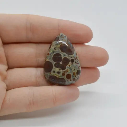 Cabochon Jasp Asteroid 34x24x7mm C5