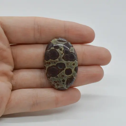 Cabochon Jasp Asteroid 36x23x7mm C55