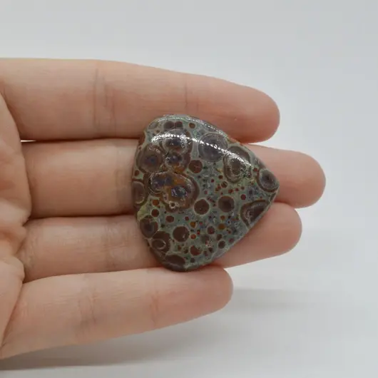 Cabochon Jasp Asteroid 36x34x6mm C58