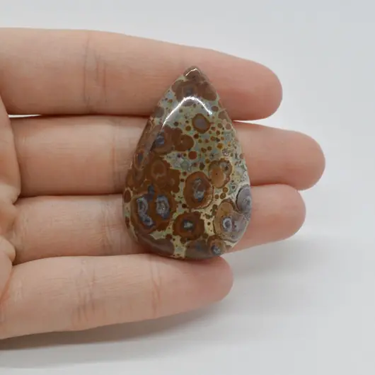 Cabochon Jasp Asteroid 41x28x7mm C2