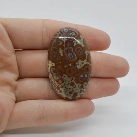 Cabochon Jasp Asteroid 44x26x7mm C7