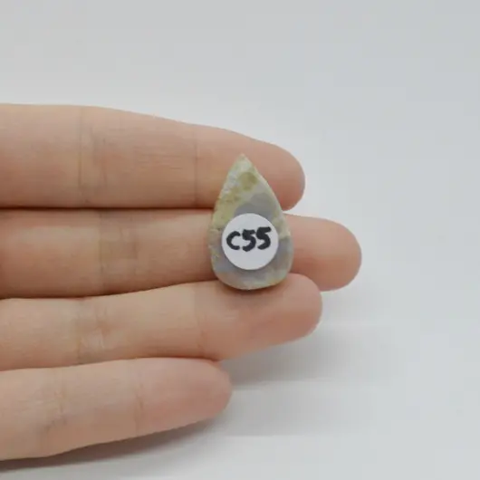 Cabochon Jasp Cobra 24x15x8mm C55, imagine 2