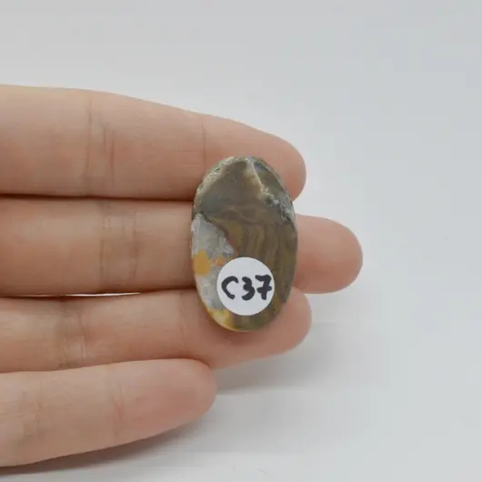 Cabochon Jasp Cobra 30x19x6mm C37, imagine 2