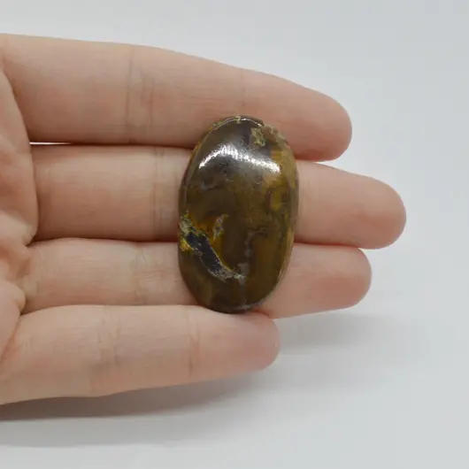 Cabochon Jasp Cobra 36x21x5mm C57