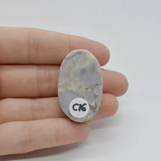 Cabochon Jasp Cobra 36x22x8mm C16, imagine 2
