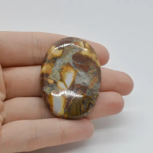 Cabochon Jasp Cobra 45x32x7mm C22