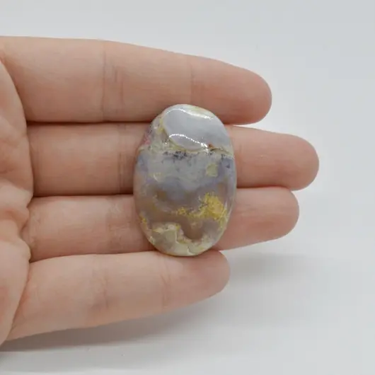 Cabochon Jasp Coffee 35x24x7mm C39