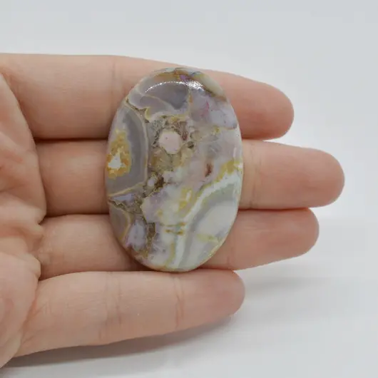 Cabochon Jasp Coffee 45x31x7mm C7