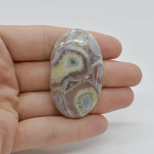 Cabochon Jasp Coffee 47x28x8mm C15