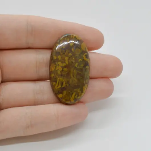 Cabochon Jasp Fruity 39x22x5mm C58