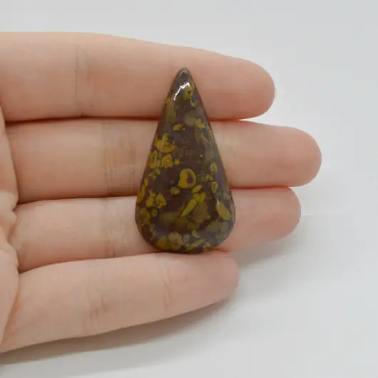 Cabochon Jasp Fruity 40x21x6mm C27