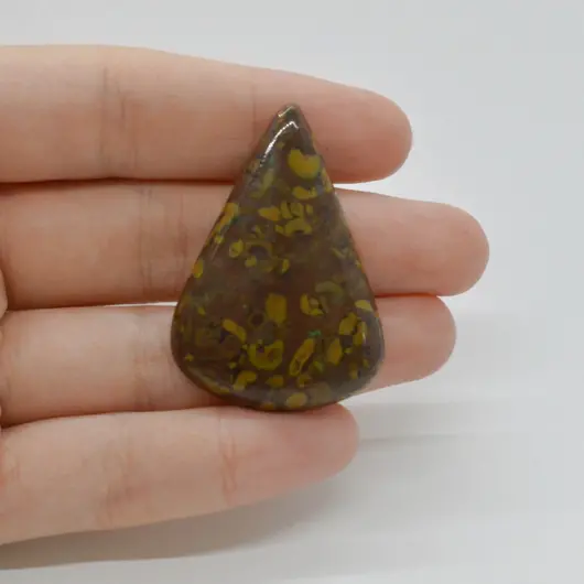 Cabochon Jasp Fruity 42x29x5mm C29