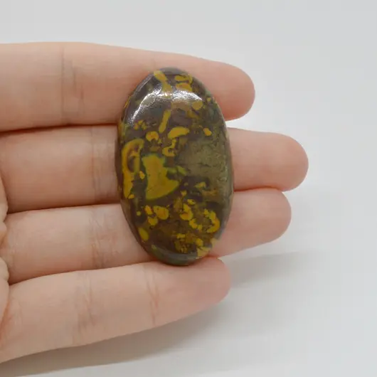 Cabochon Jasp Fruity 43x26x7mm C56