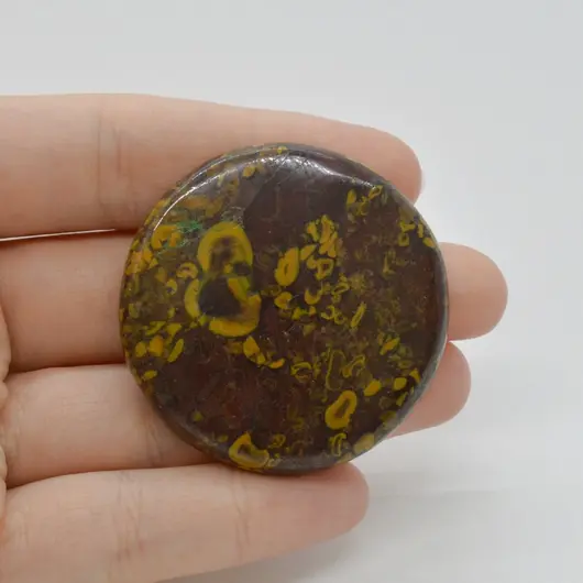 Cabochon Jasp Fruity 44x44x7mm C63