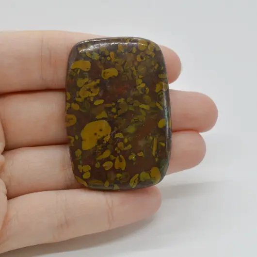Cabochon Jasp Fruity 47x32x5mm C14