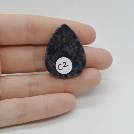 Cabochon Jasp Gabronit 33x25x5mm C2, imagine 2