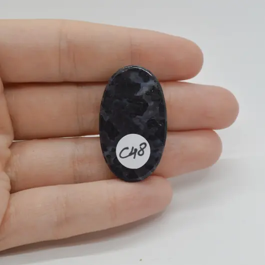 Cabochon Jasp Gabronit 34x20x6mm C48, imagine 2