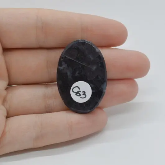 Cabochon Jasp Gabronit 35x23x6mm C63, imagine 2