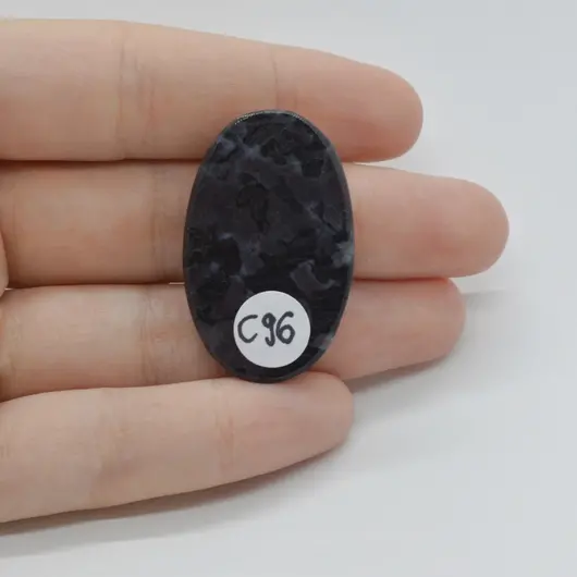 Cabochon Jasp Gabronit 36x22x5mm C96, imagine 2