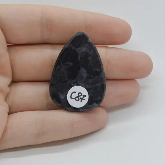 Cabochon Jasp Gabronit 38x26x6mm C87, imagine 2