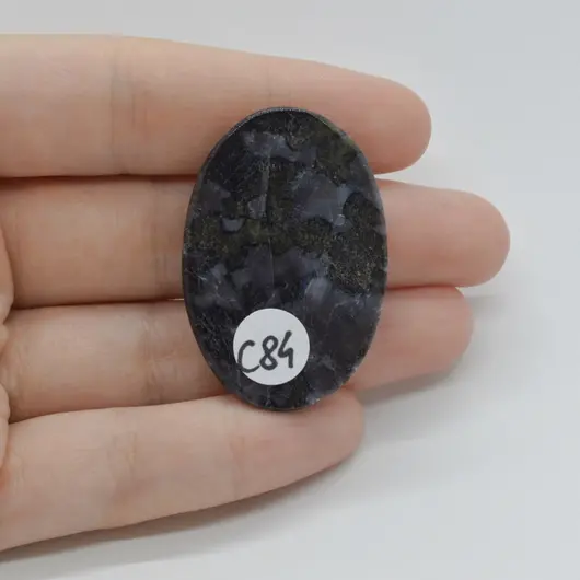 Cabochon Jasp Gabronit 39x27x6mm C84, imagine 2