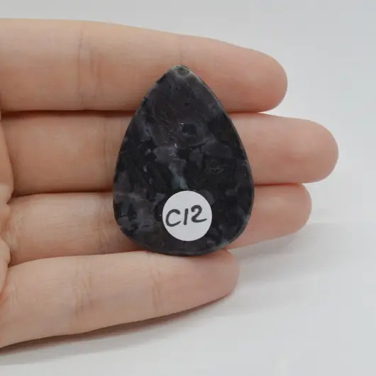 Cabochon Jasp Gabronit 39x29x6mm C12, imagine 2