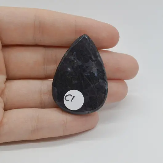 Cabochon Jasp Gabronit 40x28x6mm C1, imagine 2