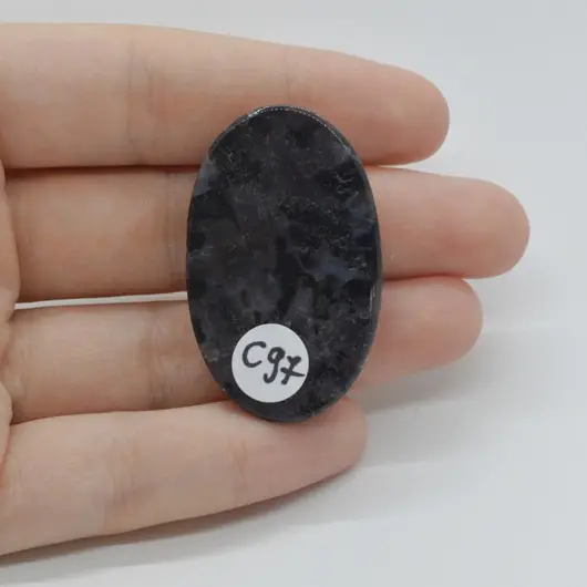 Cabochon Jasp Gabronit 41x25x7mm C97, imagine 2