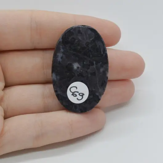 Cabochon Jasp Gabronit 41x26x5mm C69, imagine 2