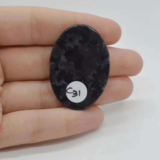 Cabochon Jasp Gabronit 41x29x5mm C31, imagine 2