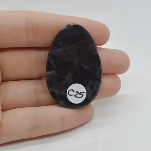 Cabochon Jasp Gabronit 43x28x6mm C25, imagine 2