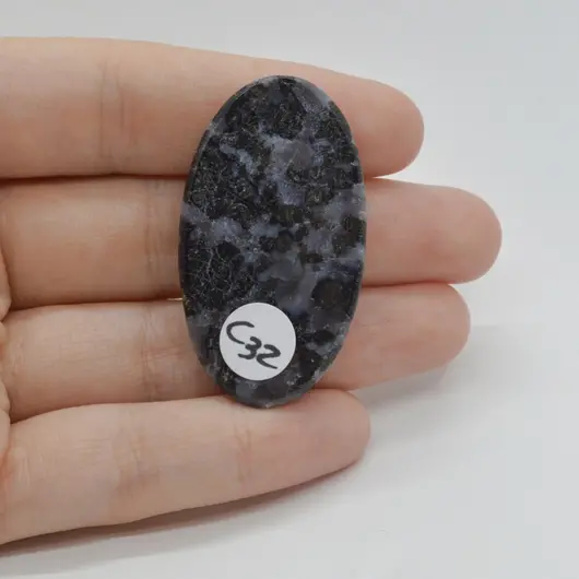 Cabochon Jasp Gabronit 44x25x6mm C32, imagine 2
