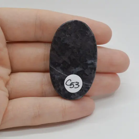 Cabochon Jasp Gabronit 44x26x7mm C53, imagine 2