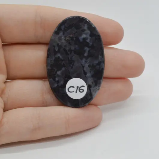 Cabochon Jasp Gabronit 44x28x5mm C16, imagine 2