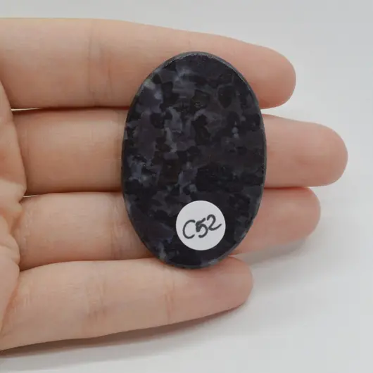 Cabochon Jasp Gabronit 45x30x5mm C52, imagine 2