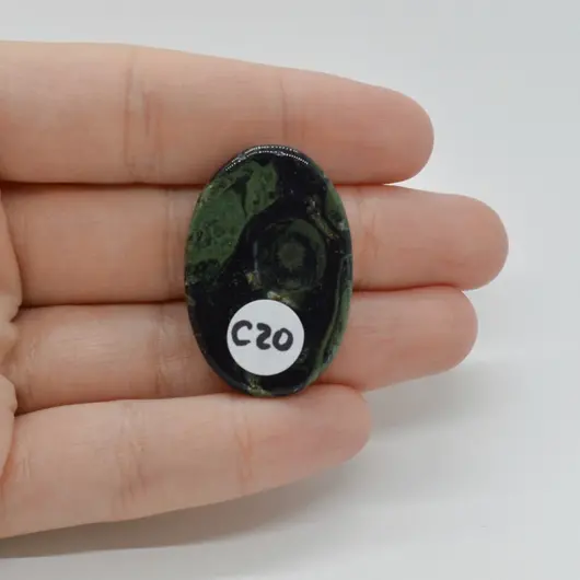 Cabochon Jasp Kambaba 33x22x6mm C20, imagine 2