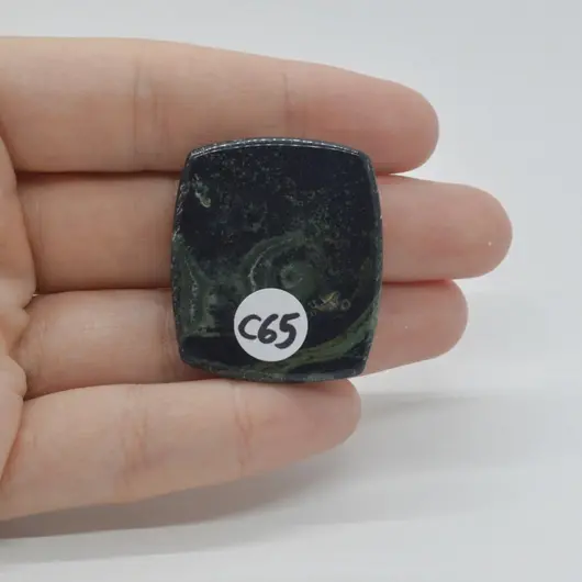 Cabochon Jasp Kambaba 34x29x6mm C65, imagine 2