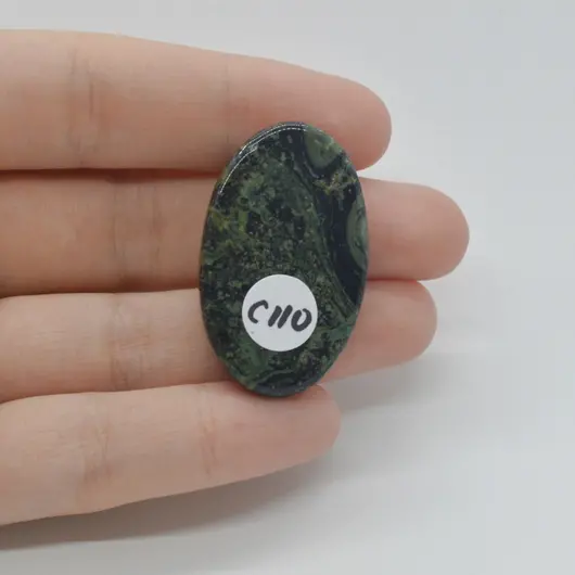 Cabochon Jasp Kambaba 37x23x6mm C110, imagine 2