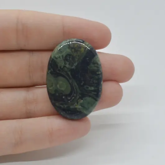 Cabochon Jasp Kambaba 37x26x6mm C91