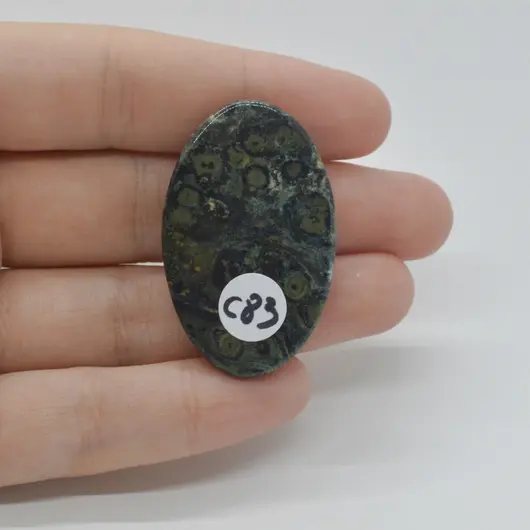 Cabochon Jasp Kambaba 40x25x5mm C83, imagine 2