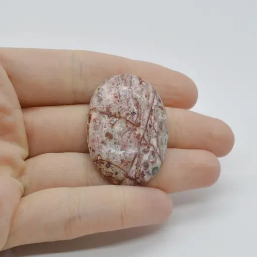 Cabochon Jasp Leopard 2 38x25x6mm C2
