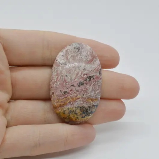 Cabochon Jasp Leopard 2 43x27x6mm C14