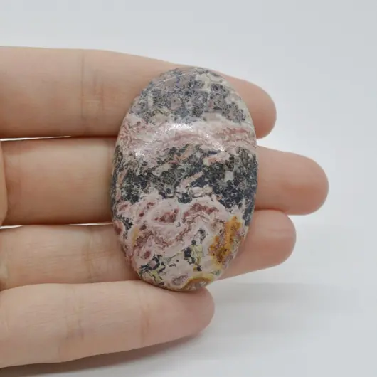 Cabochon Jasp Leopard 2 47x31x7mm C20