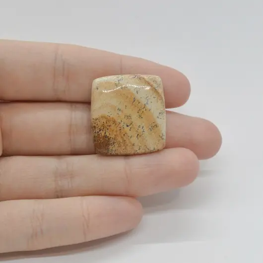 Cabochon Jasp Peisaj 25x23x5mm C30