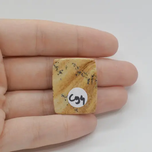 Cabochon Jasp Peisaj 28x22x5mm C94, imagine 2