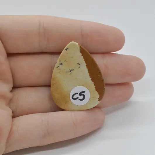 Cabochon Jasp Peisaj 35x27x4mm C5, imagine 2