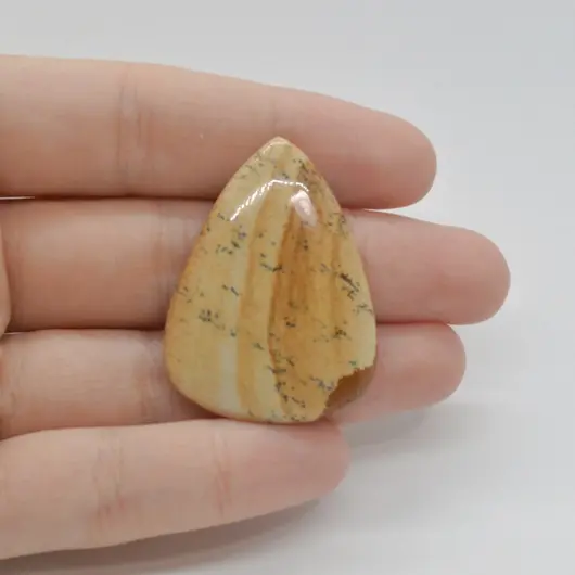 Cabochon Jasp Peisaj 38x28x5mm C72