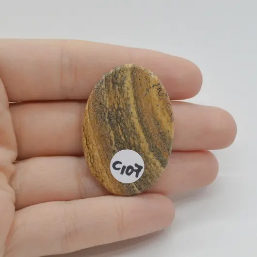 Cabochon Jasp Peisaj 40x27x5mm C107, imagine 2
