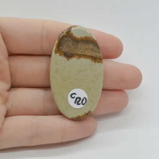 Cabochon Jasp Peisaj 49x28x5mm C120, imagine 2