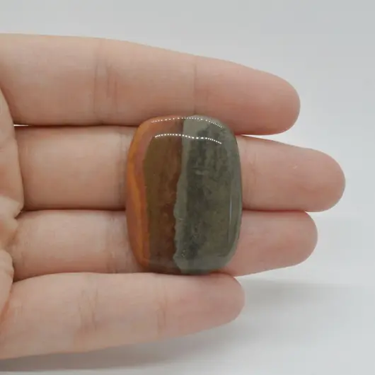 Cabochon Jasp Policrom 33x24x6mm C57